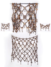 A TIBET RITUAL COSTUME SET