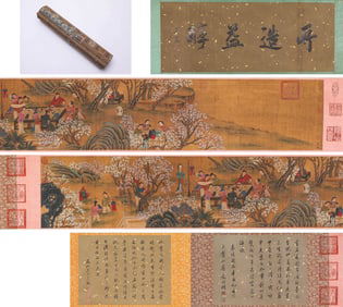 QIU YING (1494-1552), ATTRIBUTED TO, SPRING NIGHT BANQUET