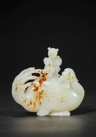 A JADE GOOSE