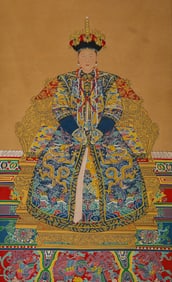 GIUSEPPE CASTIGLIONE (1688-1766), ATTRIBUTED TO, PORTRAIT OF THE EMPRESS