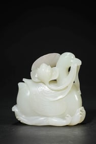 A JADE GOOSE