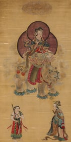 ANONYMOUS, BUDDHIST FIGURE