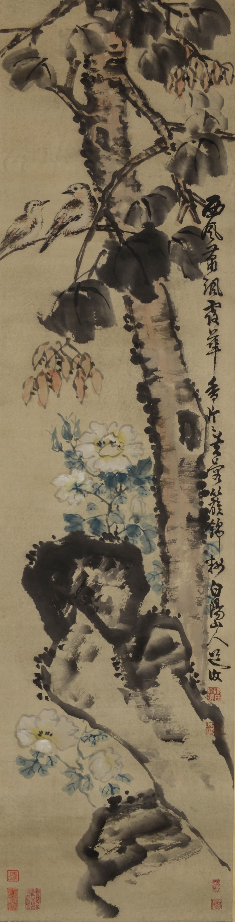 CHEN CHUN (1483-1544), ATTRIBUTED TO, FLOWERS AND BIRDS (1 of 8)