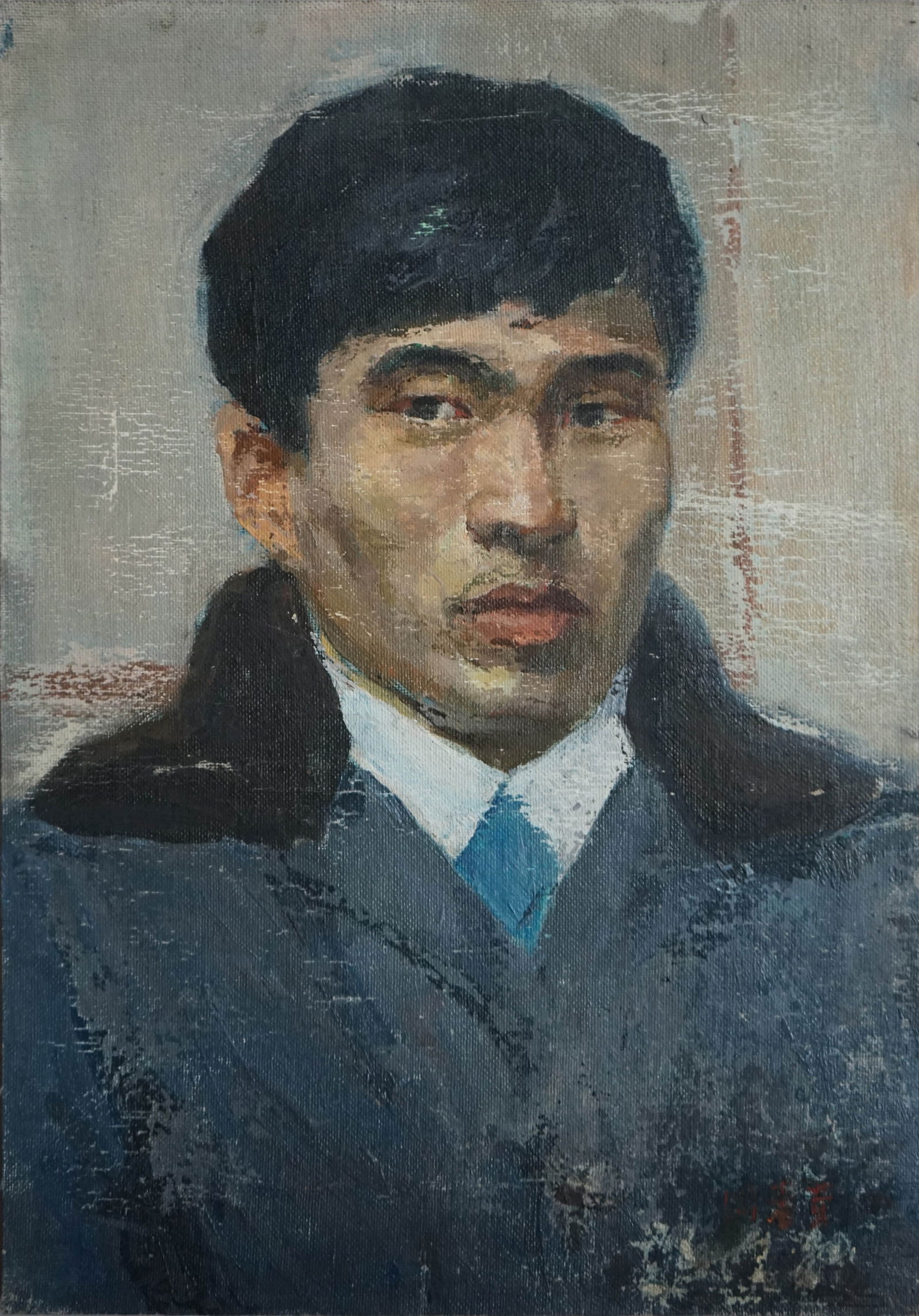 ZHOU CHUNYA (B.1955), ATTRIBUTED TO, FIGURE: ZHOU CHUNYA (B.1955), ATTRIBUTED TO, FIGURE Dimensions: Length: 37 cm (14.57 in.), Width: 26 cm (10.24 in.). All measurements are approximate. Any condition statement is given as a courtesy to a clien