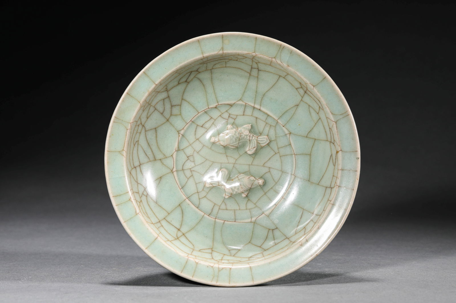 A LONGQUAN CELADON 'DOUBLE FISH' WASHER (1 of 5)