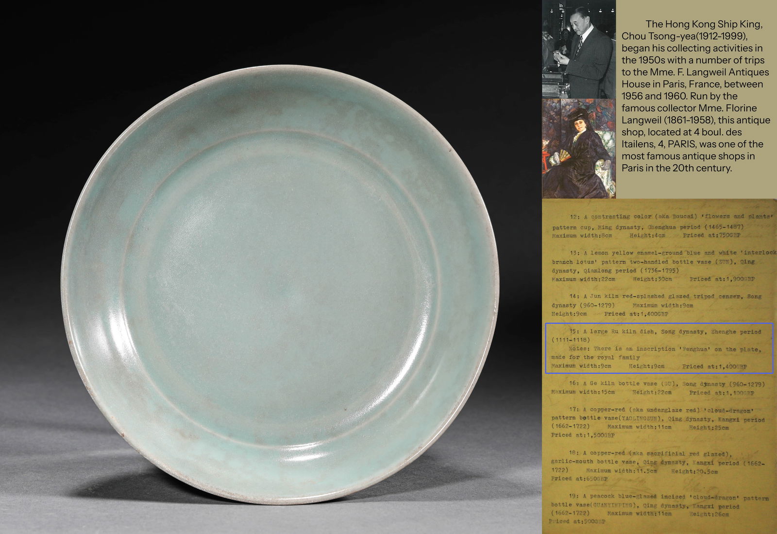 A RU TYPE LARGE DISH (1 of 7)