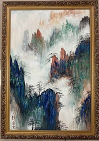 LIU HAISU (1896-1994), ATTRIBUTED TO, LANDSCAPE