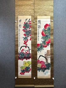 QI BAISHI (1864-1957), ATTRIBUTED TO, FLOWERS