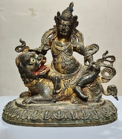 A 'VAISRAVANA' STATUE