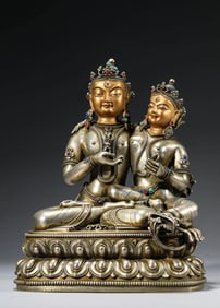 A TIBET SILVER VAJRAVARAHI