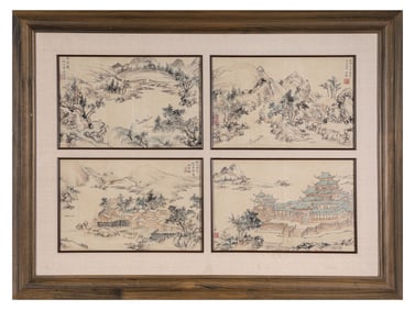 WANG JIAN (1598-1677), ATTRIBUTED TO, FIGURE NARRATIVE
