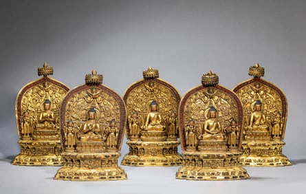 FIVE DHYANI BUDDHAS