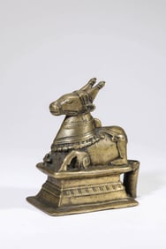 A TIBETAN ANCIENT ALLOY COPPER RITUAL SHEEP