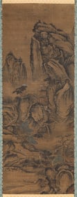 LI CHENG (919-967), ATTRIBUTED TO, PALE OCHRE LANDSCAPE