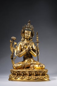 A TIBETAN SAMYE-STYLE PADMASAMBHAVA