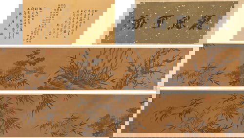 WEN TONG (1018-1079), ATTRIBUTED TO, WITHERED BAMBOO AND ROCKS