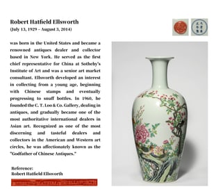 A FAMILLE ROSE 'FLOWERS AND BIRDS' VASE