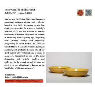 A PAIR OF YELLOW-GLAZED INCISED 'DRAGON' DISHES