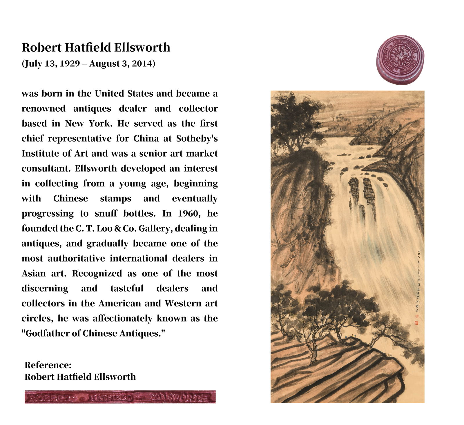 FU BAOSHI (1904-1965), ATTRIBUTED TO, LANDSCAPE: FU BAOSHI (1904-1965), ATTRIBUTED TO, LANDSCAPE Dimensions: Length: 138 cm (54.3 in.), Width: 68 cm (26.8 in.). All measurements are approximate. Any condition statement is given as a courtesy to a cl