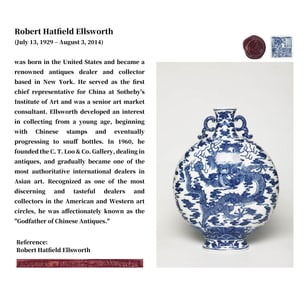 A BLUE AND WHITE 'DRAGON' MOONFLASK