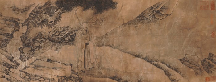 ANONYMOUS, FIGURES IN LANDSCAPE