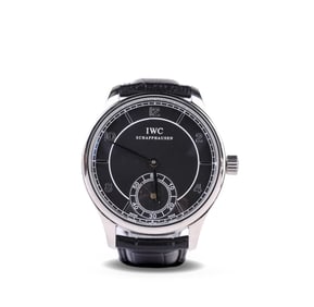 IWC STAINLESS STEEL MECHANICAL WATCH