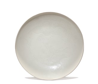 A DING TYPE 'DRAGON' DISH