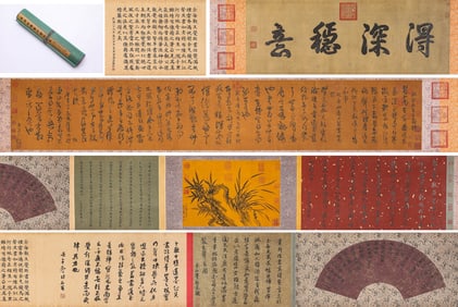 WANG DUO (1592-1652), ATTRIBUTED TO, IMITATING MASTERS' CURSIVE SCRIPT