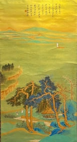 ZHANG DAQIAN (1899-1983), ATTRIBUTED TO, LANDSCAPE