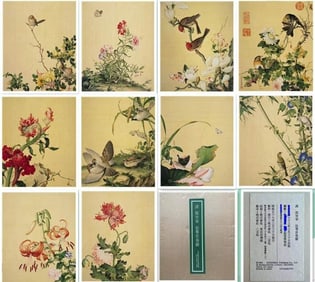GIUSEPPE CASTIGLIONE (1688-1766), ATTRIBUTED TO, IMMORTAL BLOSSOMS IN ETERNAL SPRING (NIGENSHA