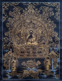 DING GUANPENG (C.1708-1771), ATTRIBUTED TO, MEDICINE BUDDHA