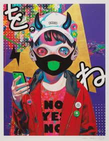 HIKARI SHIMODA (1984- ), ATTRIBUTED TO, BOY WITH BASEBALL CAP