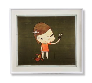 YOSHITOMO NARA (1959- ), ATTRIBUTED TO, REAL ONE (POSTER)