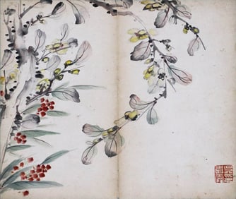 WU QINGXIA (1910-2008), ATTRIBUTED TO, FLOWERS