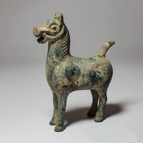 A HAN BRONZE HORSE