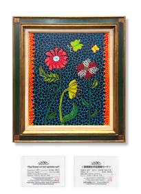 YAYOI KUSAMA (B.1929), ATTRIBUTED TO, ACRYLIC ON CANVAS
