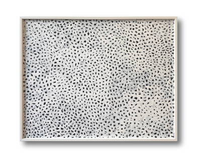 YAYOI KUSAMA (B.1929), ATTRIBUTED TO, ACRYLIC ON CANVAS: YAYOI KUSAMA (B.1929), ATTRIBUTED TO, ACRYLIC ON CANVAS Dimensions: Length: 32 cm (12.6 in.), Width: 41 cm (16.1 in.). Description: Signed (reverse) Yayoi Kusama (B.1929) is a Japanese contemporary ar