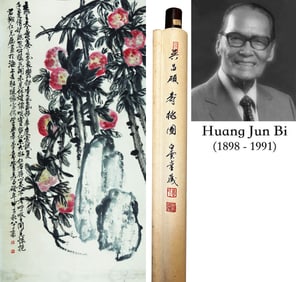 WU CHANGSHUO (1844-1927), ATTRIBUTED TO, LONGEVITY PEACH