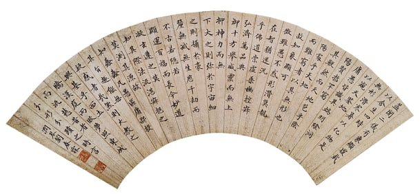 LIU CHUNLIN (1872-1944), ATTRIBUTED TO, CALLIGRAPHY