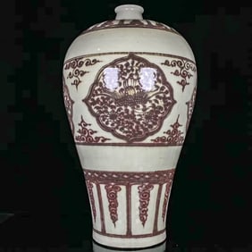 A COPPER-RED MEIPING