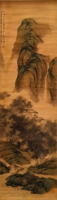 WANG CHEN (1720-1797), ATTRIBUTED TO, SCHOLARS IN BAMBOO GROVE