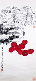 SUN XUENI (1889-1965), ATTRIBUTED TO, FRUITS AND VEGETABLES