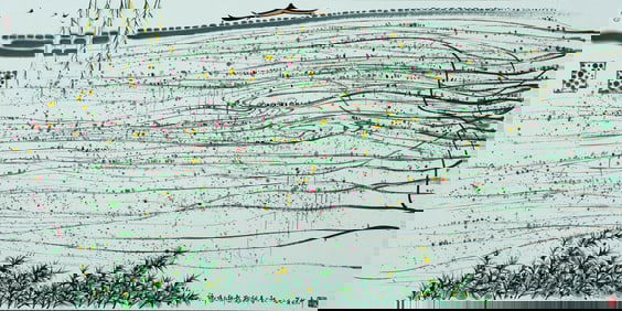 WU GUANZHONG (1919-2010), ATTRIBUTED TO, SCENERY