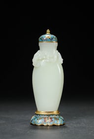 A JADE VASE