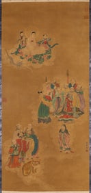 LIU GUANDAO (ACTIVE 13TH CENTURY), ATTRIBUTED TO, GATHERING OF IMMORTALS