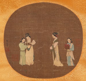 LIU SONGNIAN (ACTIVE 1174-1224), ATTRIBUTED TO, LADIES