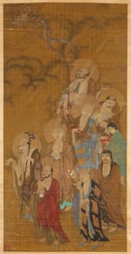 YAN HUI (ACTIVE 13TH-14TH CENTURY), ATTRIBUTED TO, ARHAT