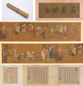 EMPEROR HUIZONG (1082-1135), ATTRIBUTED TO, BUDDHIST STORIES