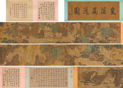 EMPEROR HUIZONG (1082-1135), ATTRIBUTED TO, RECLUSIVE SCHOLAR BY ORCHID STREAM