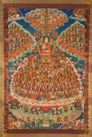 A TSONGKHAPA MANDALA OFFERING